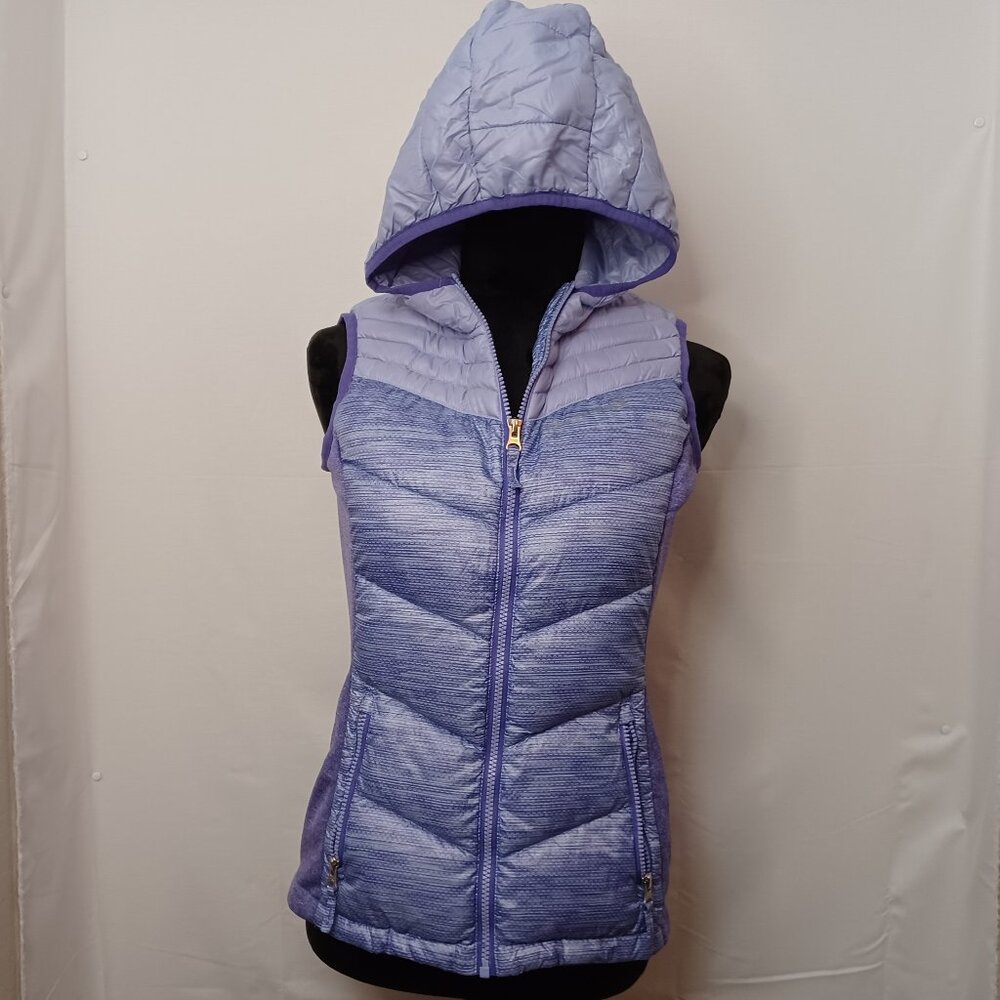 Free Country 80% Down Puffer Vest with Hoodie in Size Large‎ (14/16)